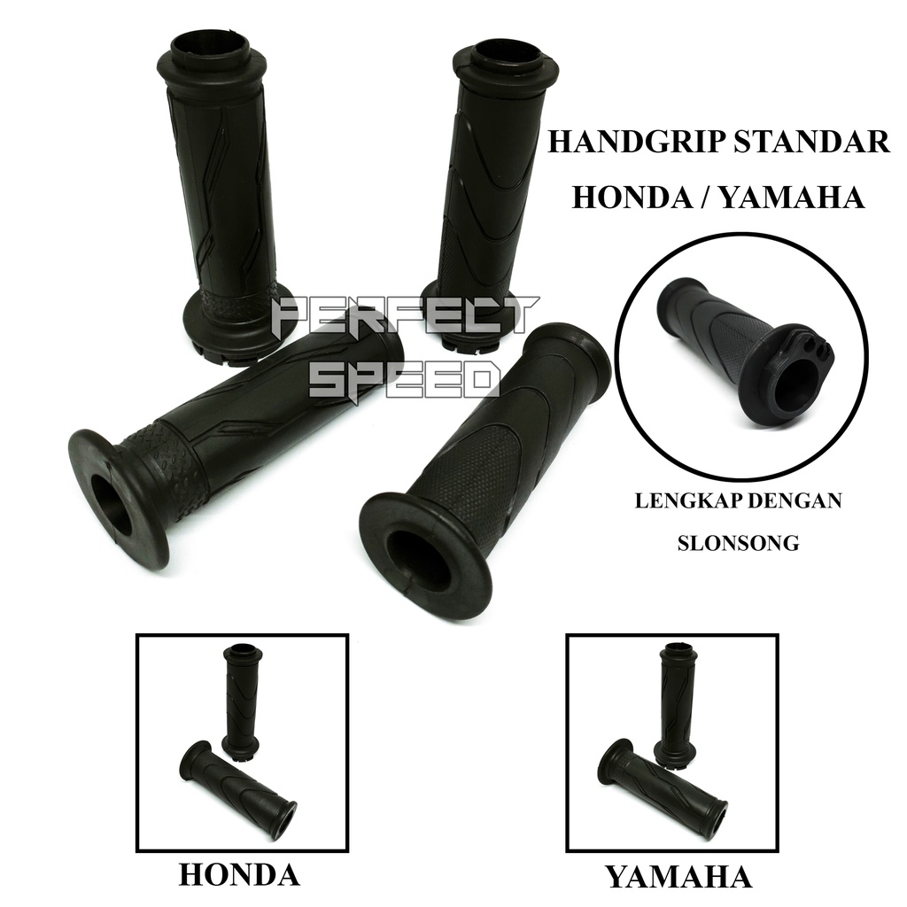 HANDGRIP STANDAR PABRIKAN UNTUK MOTOR HONDA MATIC KODE KVB / YAMAHA MATIC KODE 1DY + SLONSONG TERBARU