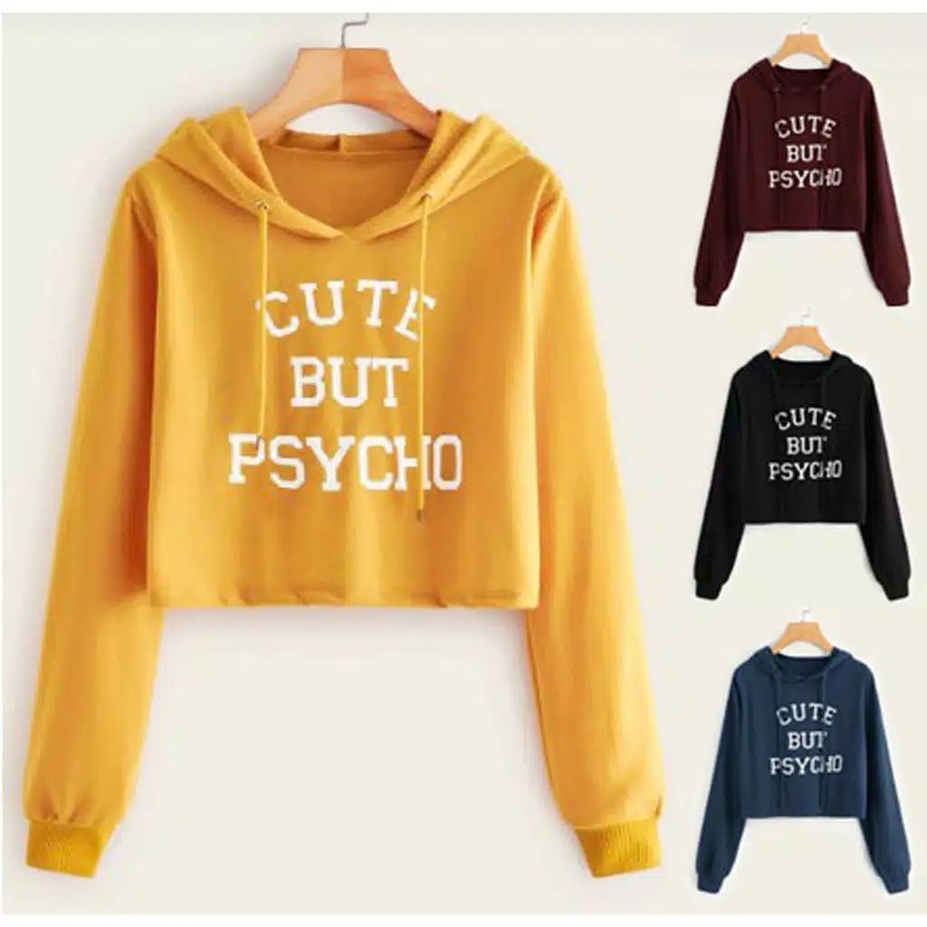 TBI Baju Atasan Sweater Hoodie Ava Max Psycho Outer Korean K-Pop