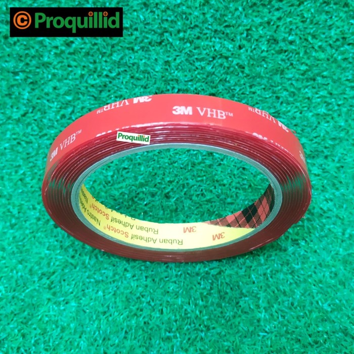 

Lucu Double Sided Tape Bening Transparan 3M Vhb Tape 4910 Clear 12Mm 0.5In Trendi