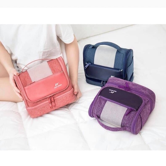 READY STOCK WINNER DRY WET TOILETRY POUCH