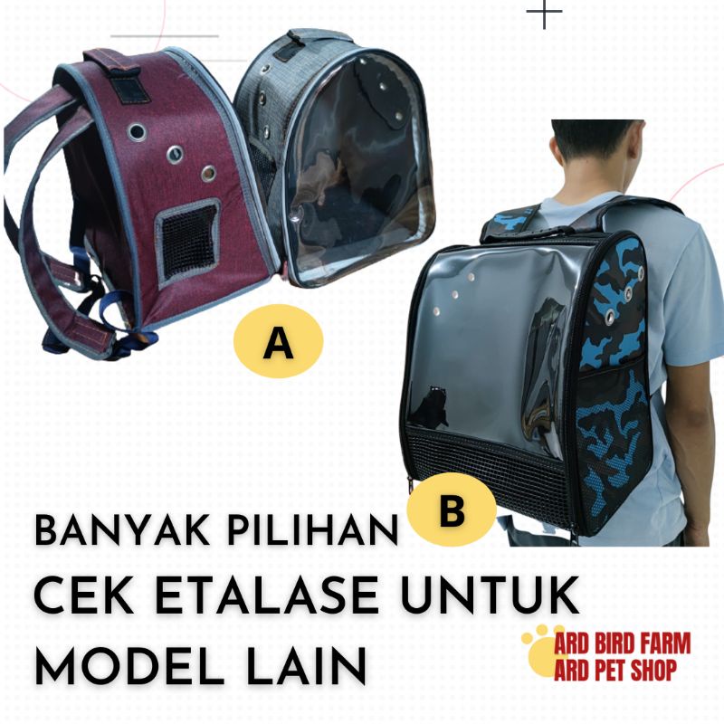 Tas kucing pet cargo transparan astronot ransel gendong tas hewan 3 in 1 tas anjing musang reptil 2 in 1 anti cakar waterproof anti air kecil