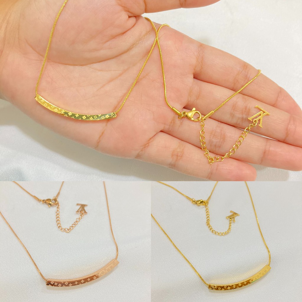 Kalung Wanita Simple Korean Style Aksesoris Perhiasan L21B