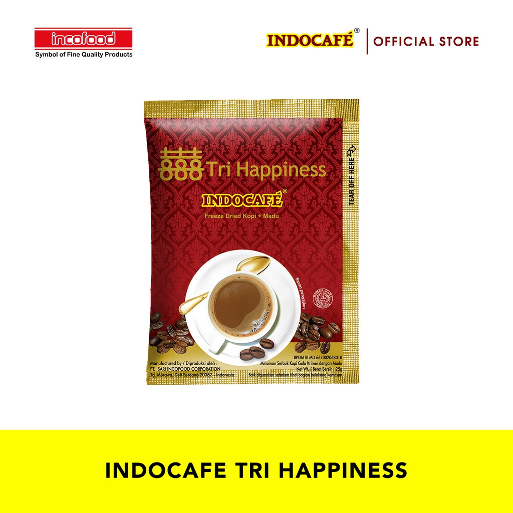 Indocafe Tri Happiness (5 sachet)