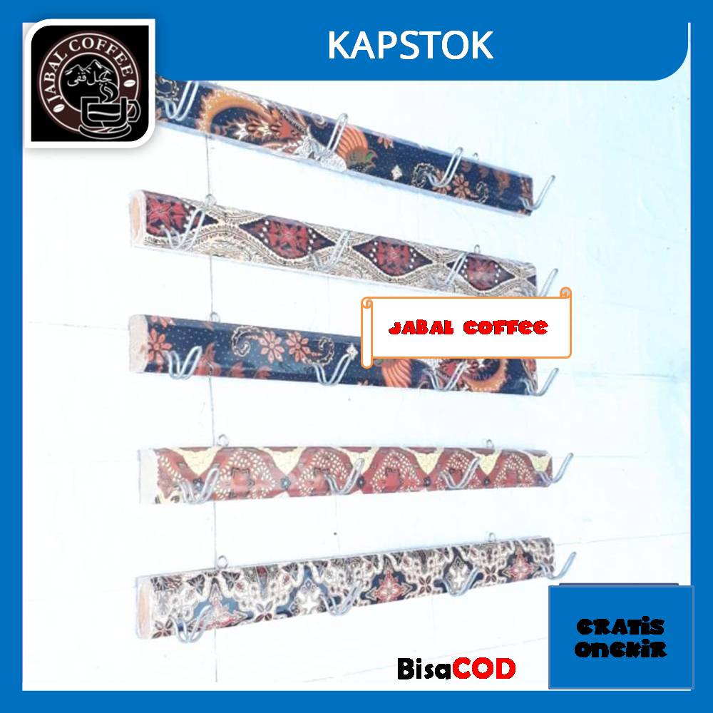 Gantungan Baju Stainless / Kapstok Gantungan Baju / Kapstok Kayu
