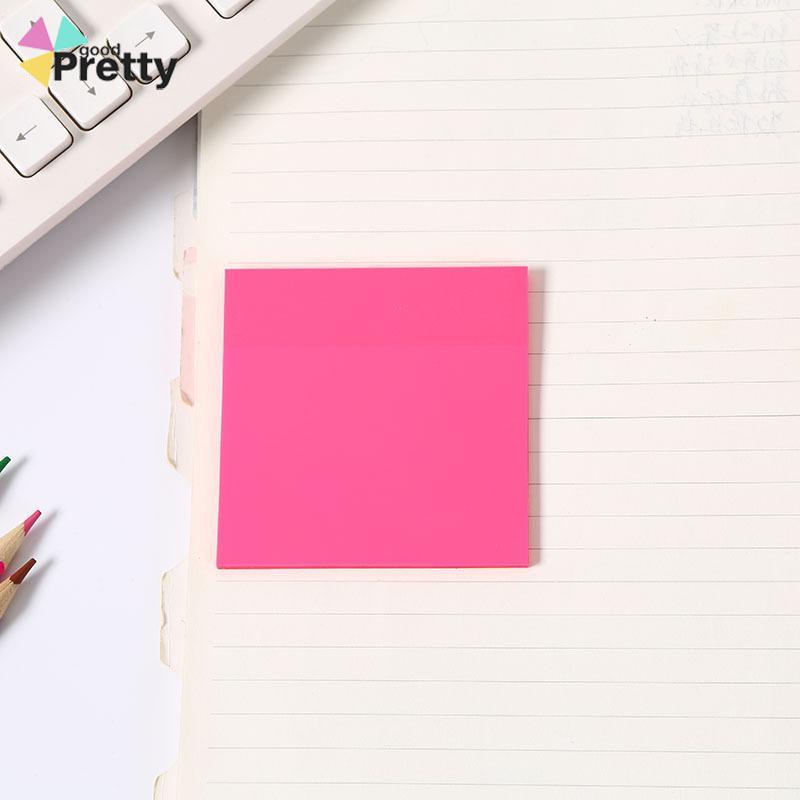 50PCS Stiker Transparan Fluorescent Tanpa Cover - PD