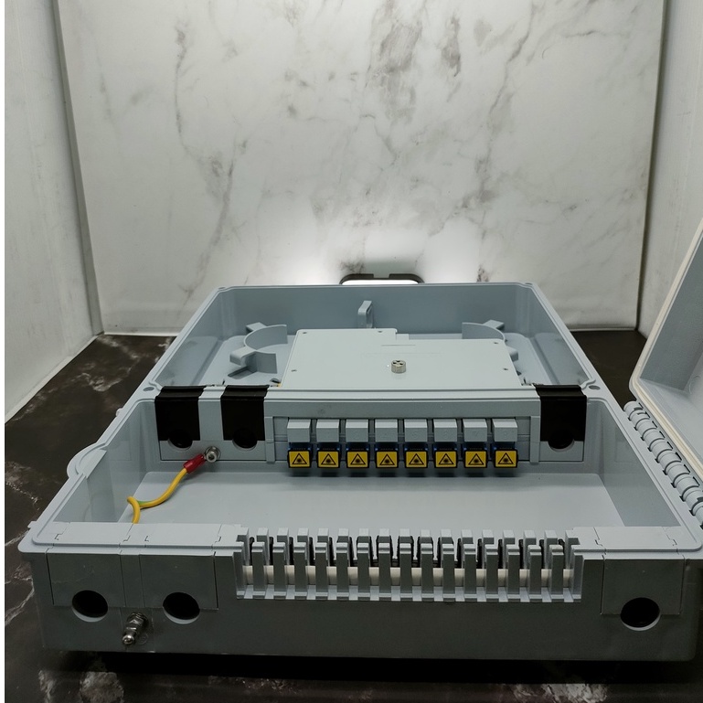 odp solid telkom lengkap passive splitter adapter / ftth box