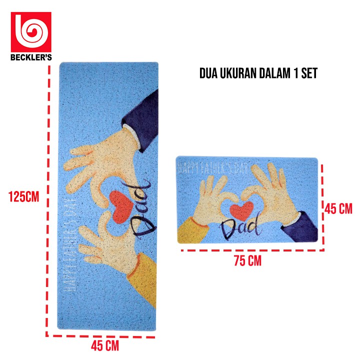 1Set 2pcs (2in1) KESET DAPUR Bahan Bihun Keset Dapur Terkini MODERN Anti Slip (45 x 75cm &amp; 45x 120 cm) 8 MOTIF