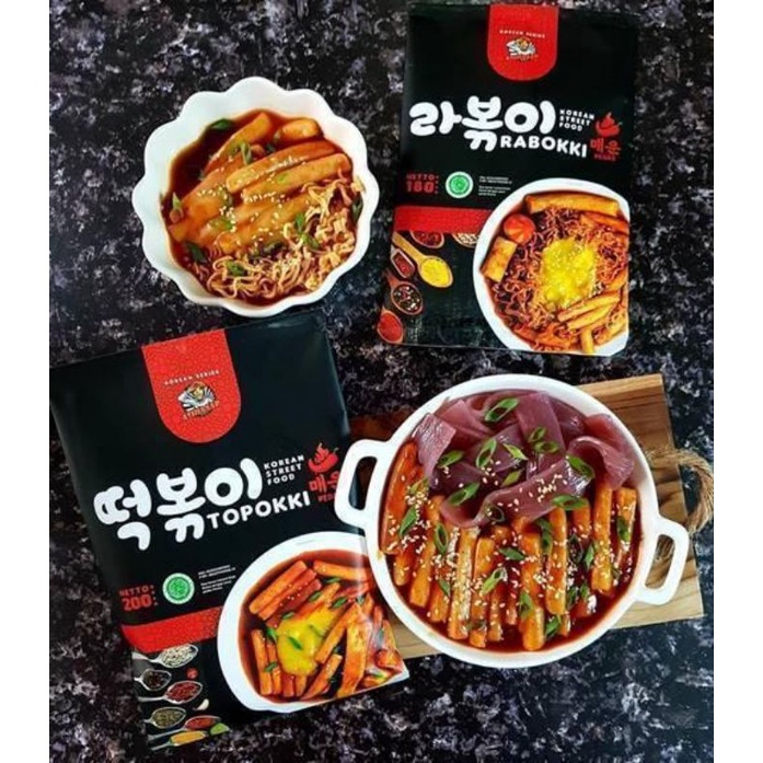 Bundling Ahsiaap Korean Series Tapoki & Robokki