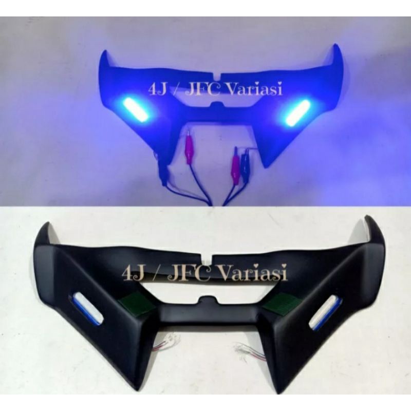 Winglet Honda beat fi new + Lampu led Beat Tahun 2016 - 2019