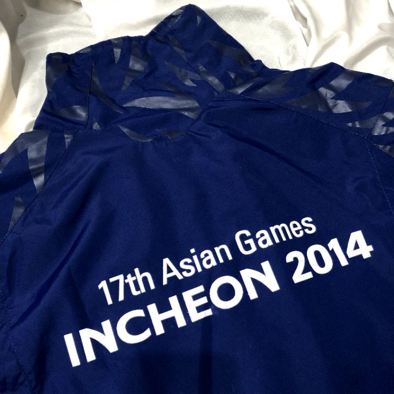 THRIFT JAKET ASIAN GAMES 2014 INCHEON. PRELOVED SECOND