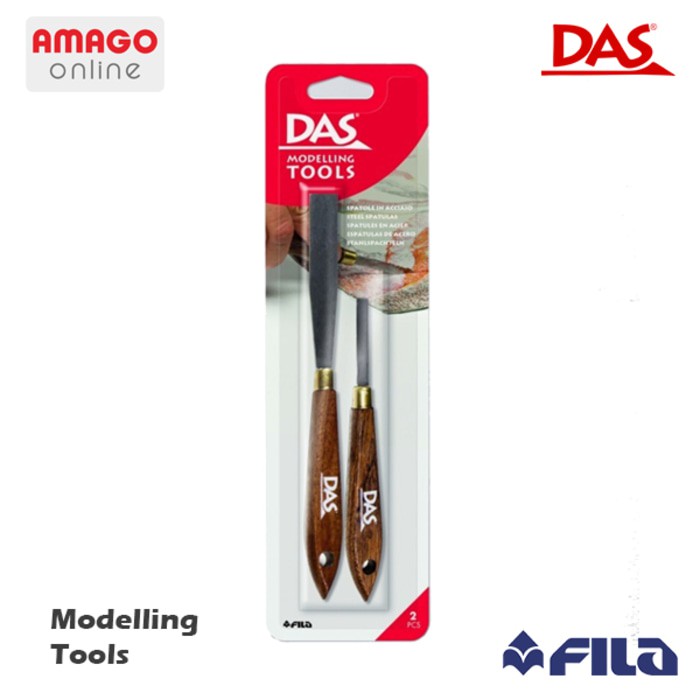 DAS METAL SPATULA - MODELLING TOOLS - 2 PCS - 346000