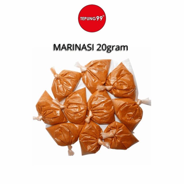 

TERBARU Marinasi Bungkusan 20gram Takaran Pas 100%original dari Tepung99