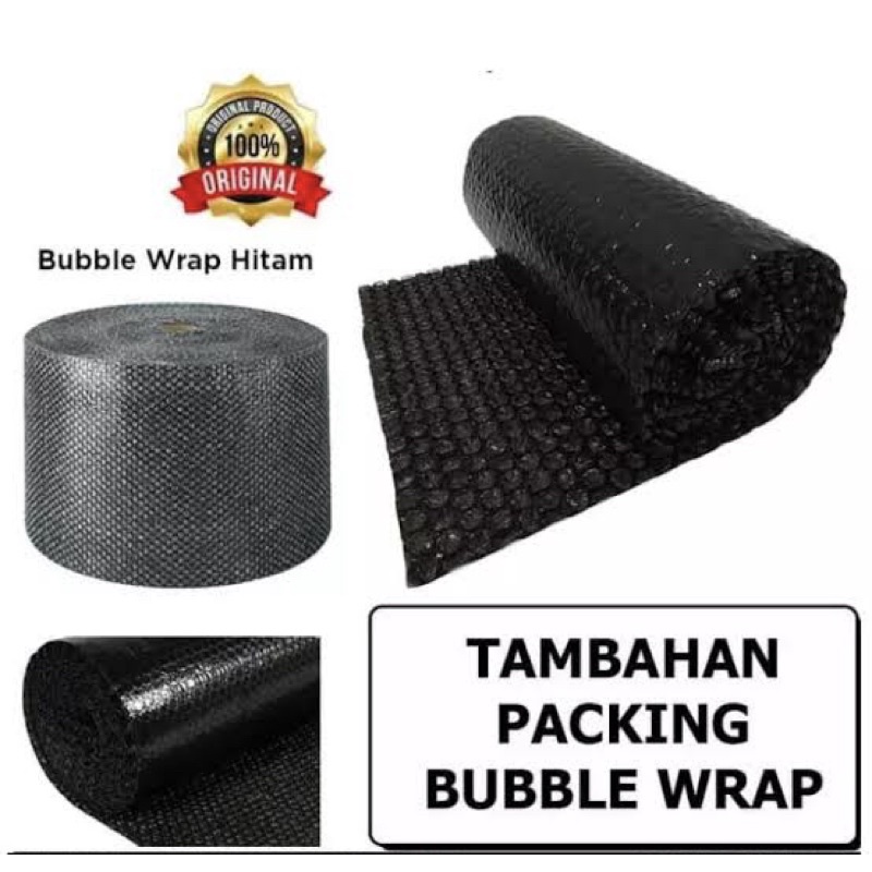 

tambahan packing bubble wrap