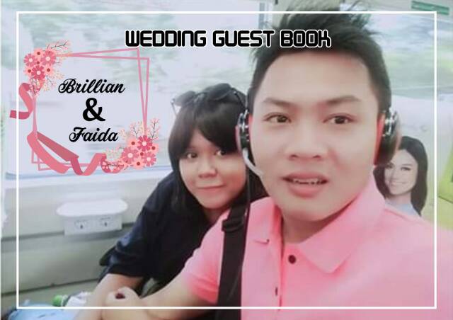 Buku Tamu Pernikahan HardCover CUSTOM+Spiral