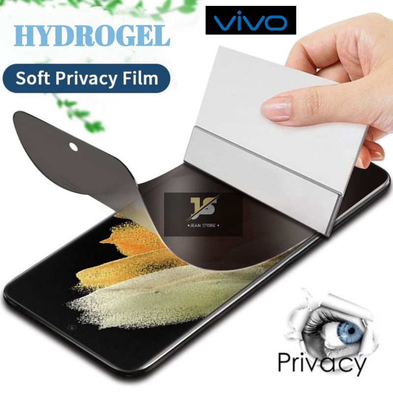 HYDROGEL ANTI SPY VIVO Y75 Y75S Y75 5G Y01 T1 Y21A Y21T Y33S Y33 Y33T Y33S 5G T1 5G X80 PRO Y16 Y35 2022 Y32 V25 V25E V25 PRO Y02 Y02S V27 V27E V27 PRO Y36