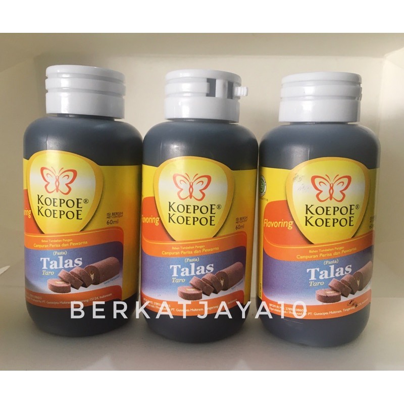 Pasta Besar Koepoe Koepoe rasa Talas Taro kupu kupu 60 ml