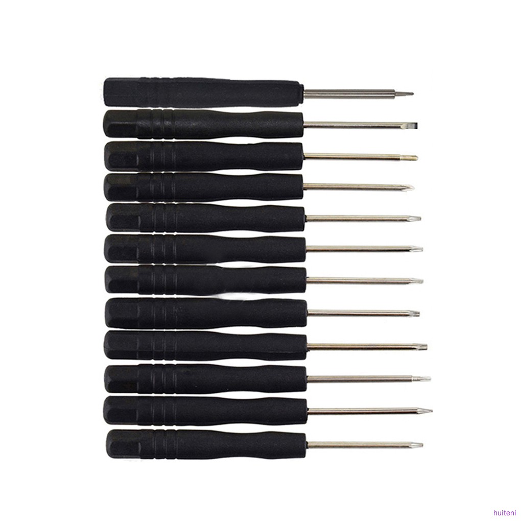 12pcs/set Mini Multi-Function Precision Screwdriver Set Smartphone Tablet Repairing Tools Set  huiteni