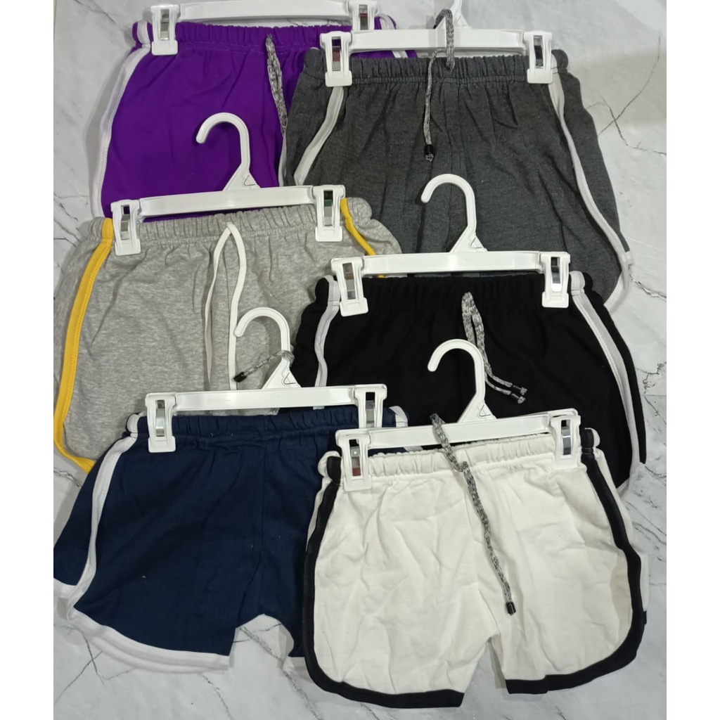 3 pcs celana pendek anak perempuan / hotpants anak anak 2-8 thn