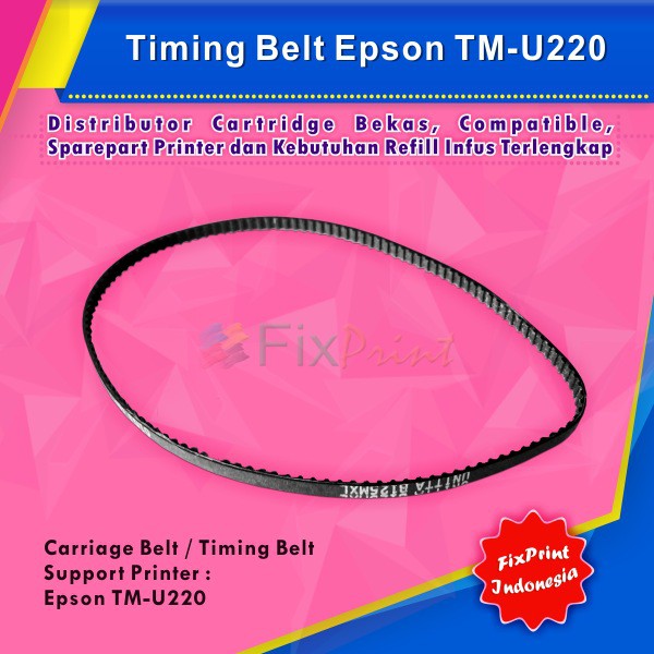 Timing Belt Printer Epson TM-U220 TMU220 TM U220, Home Carriage Belt Murah