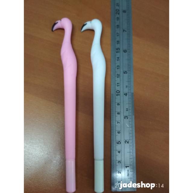 

Pulpen gel Flamingo / pulpen karakter unik
