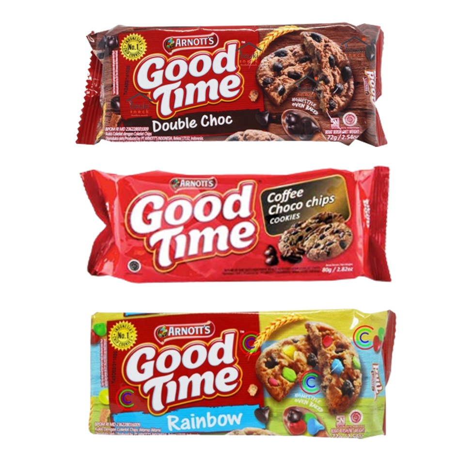 

Arnott's Good Time Kukis Choco Chips 72g