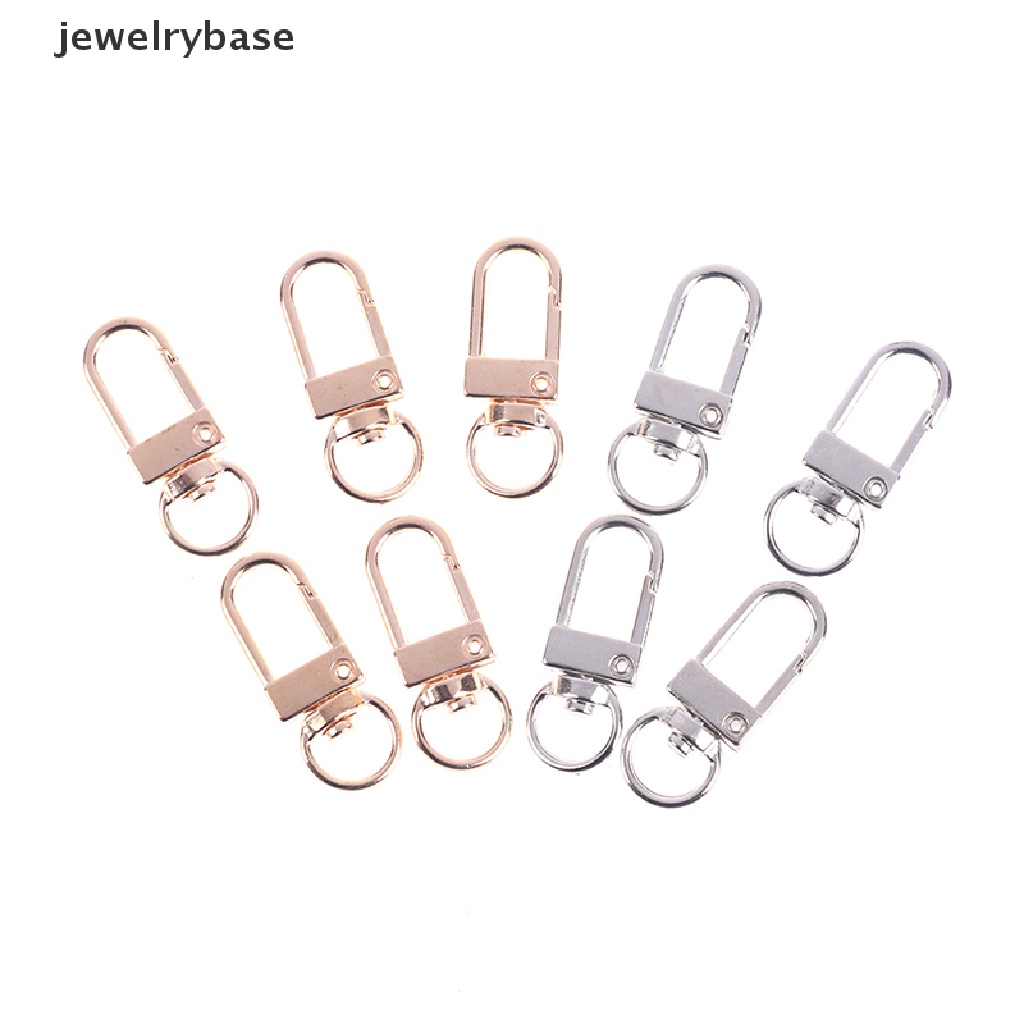 10pcs Kait Lobster Ukuran 13x34mm Untuk Membuat Perhiasan Kalung Dan Gelang Rantai