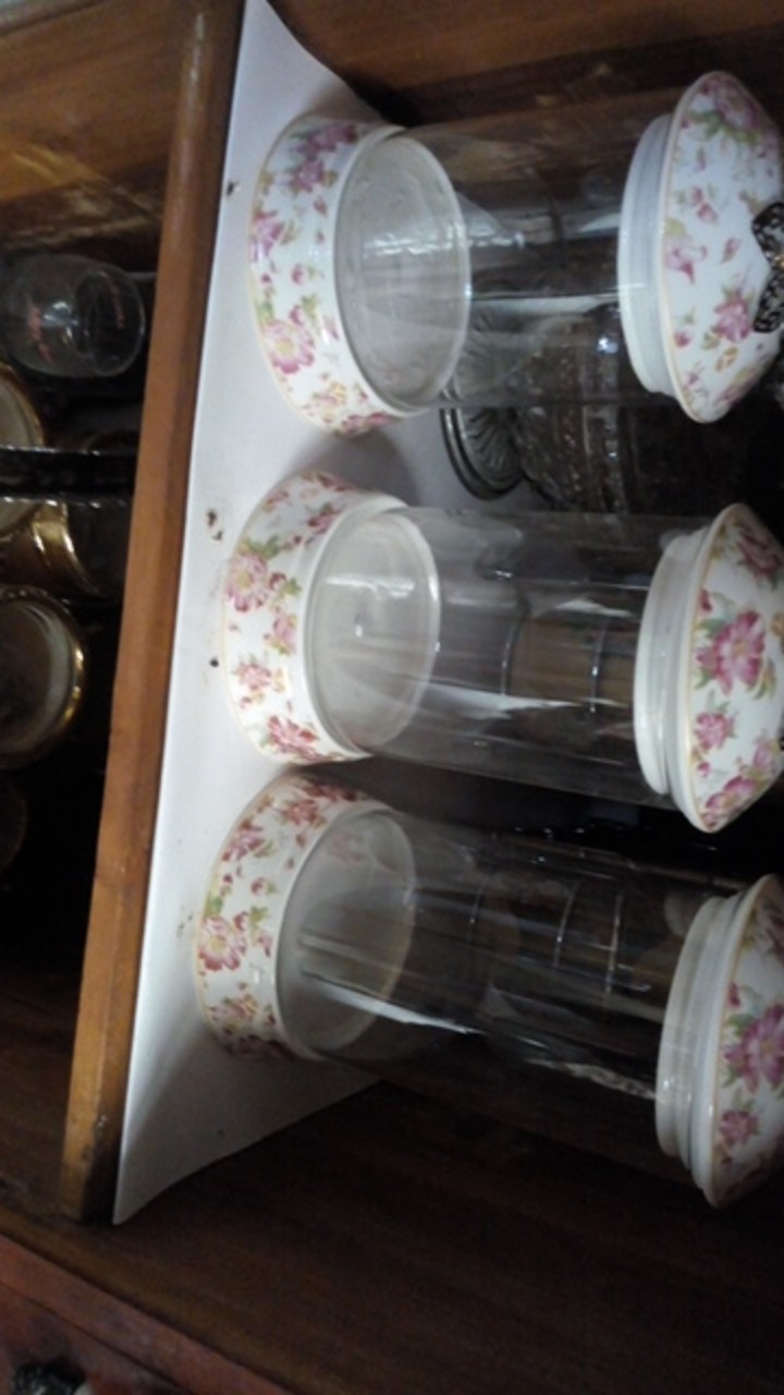 Glass Candy Jar Vicenza B802 / Toples Vicenza B802