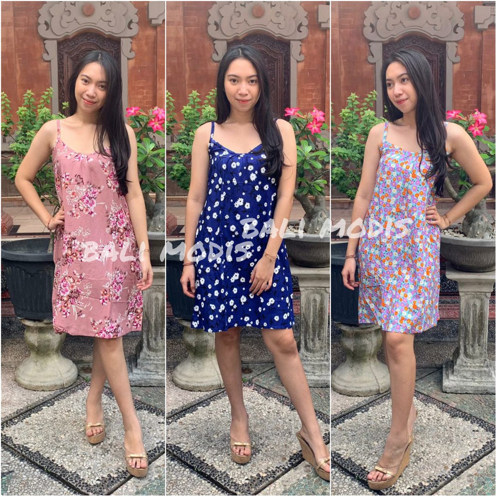 DRESS TALISA PENDEK MOTIF BALI