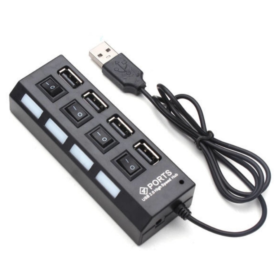 USB HUB 4PORT switch on/off- Terminal USB