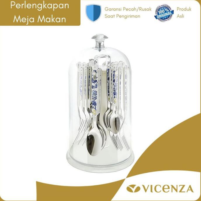 Vicenza Sendok & Garpu Set VA248 Motif Ayana