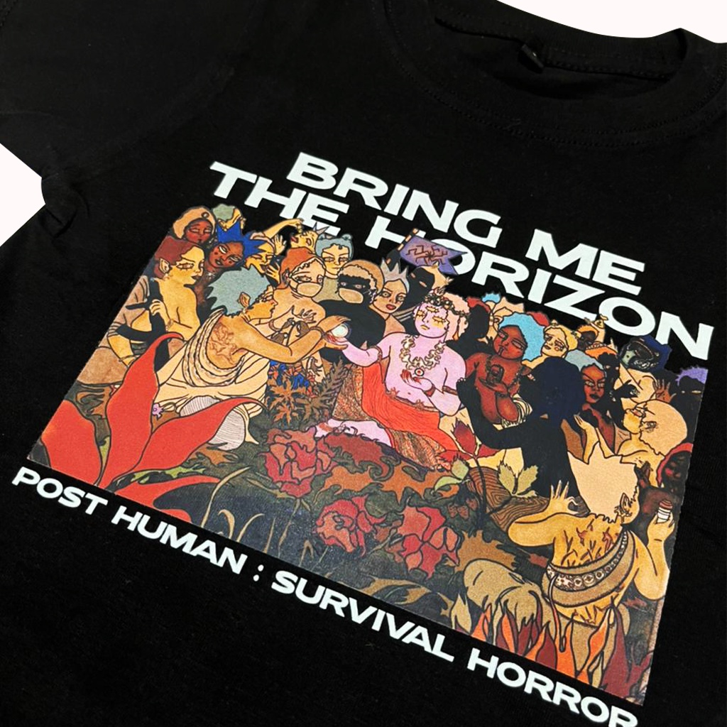 KAOS BAND ANAK BRING ME THE HORIZON | KAOS ANAK LAKI LAKI DAN PEREMPUAN BMTH MUSIK ROCK