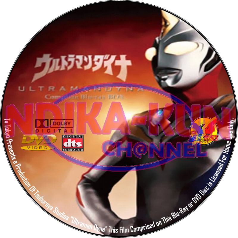 DVD Ultraman Dyna Subtitle Indonesia