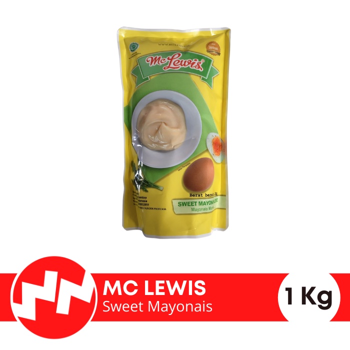 

Mayonaise Manis McLewis Sweet Mayonnaise 1kg