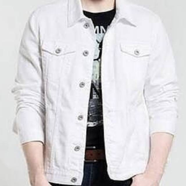 Jaket Jeans Putih Jaket Denim Putih Jaket Cowok Putih Jaket Jeans Putih Jaket Denim Putih Jaket Cowok Putih