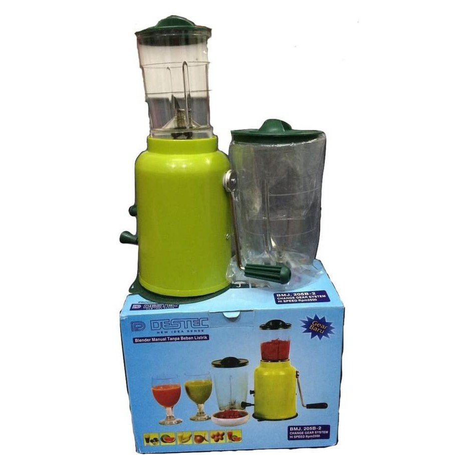 Destec Blender Manual 2 Tabung