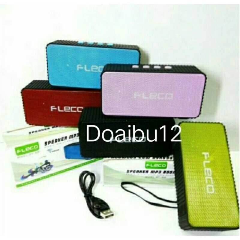 Cod//Bayar ditempat Speaker Bluetooth Fleco F 809