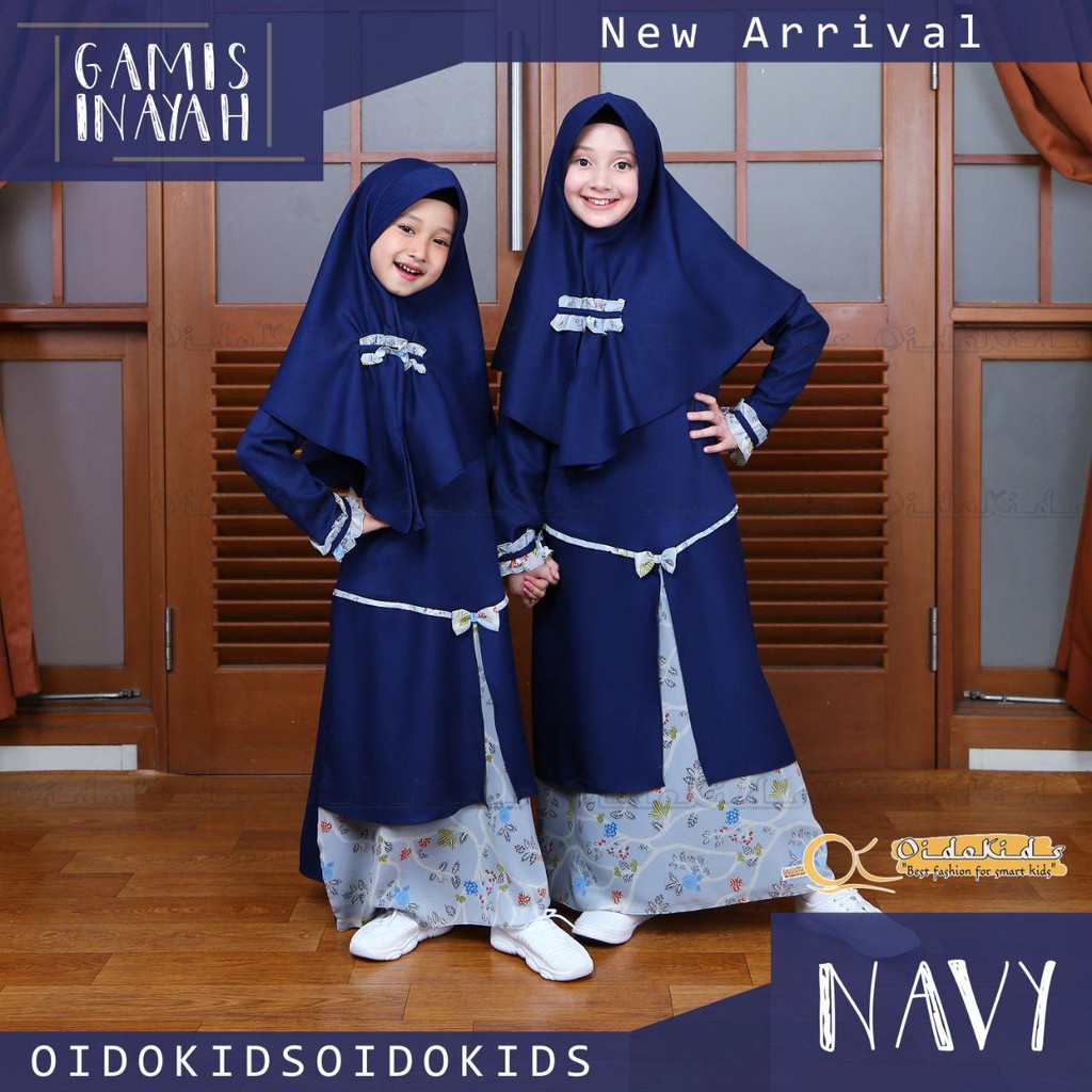 baju gamis anak inayah