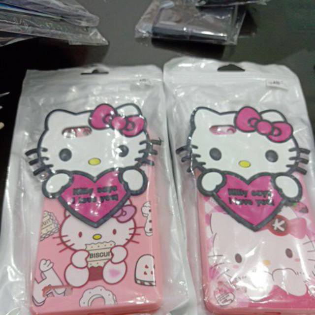 Silikon hello kitty oppo neo 7
