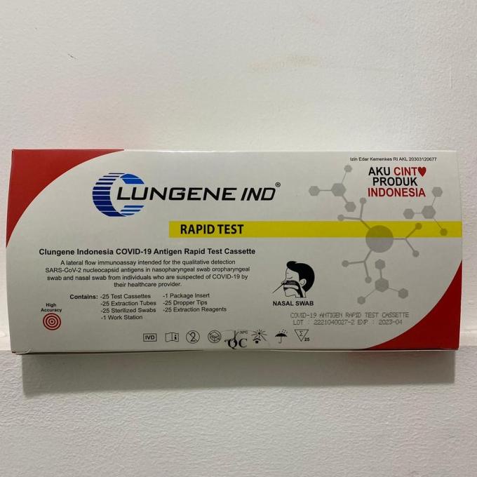 Rapid Test Antigen Lungene Merah