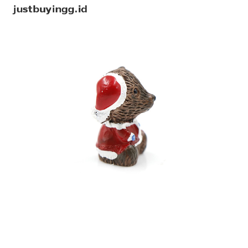 5pcs Miniatur Tupai Untuk Dekorasi Pohon Natal
