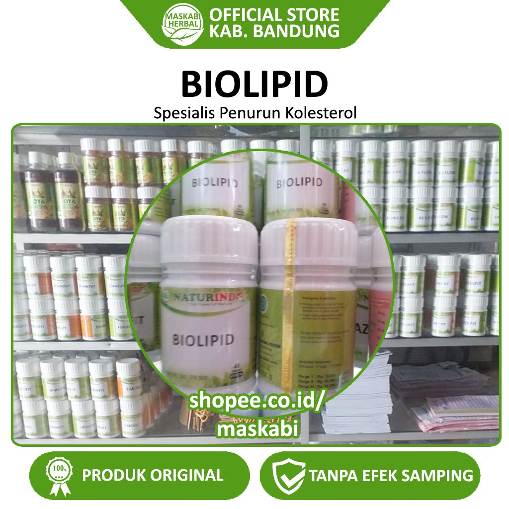 Biolipid Obat Herbal Kolestrol Lemak Darah Tlegeserid Sering Mengantuk Lemah Letih-6