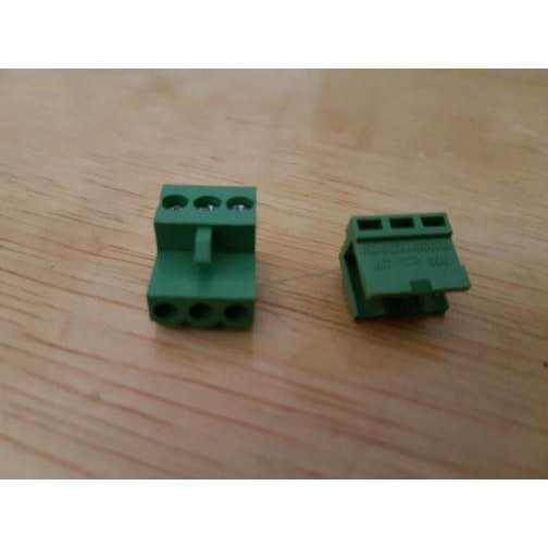 konektor green HT3.96mm 3p Tekuk L terminal block connector HT396 pair