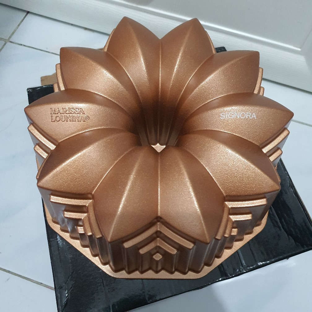 Signora Loyang Kue - Lotus Pan Premium Berwarna Rose Gold