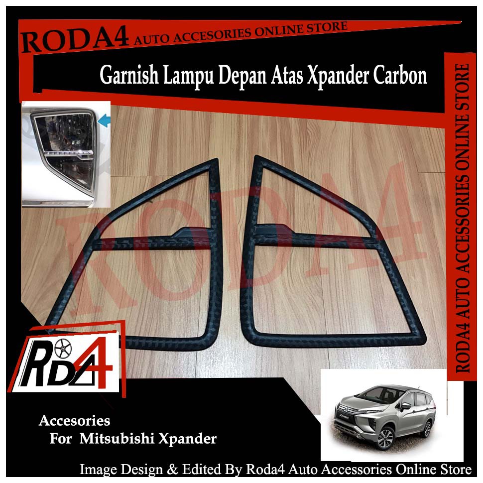 List Lampu Depan  Xpander - Garnish Depan  Xpander Carbon JSL