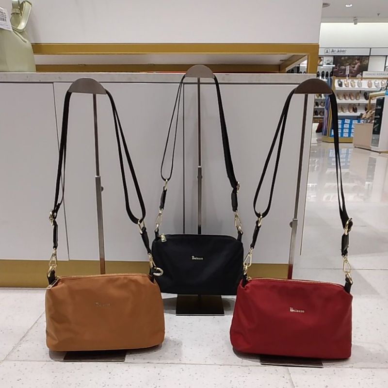 Sling Bag Bellezza Yz930210 Original Counter Store - Tas Wanita Selempang Parasut Nylon Ringan Awet 