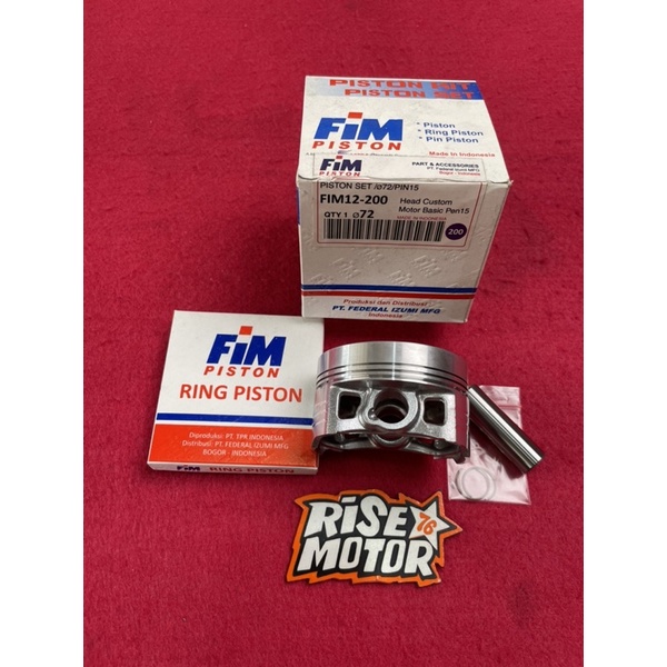 Piston Fim 72 pen 15 Mentah