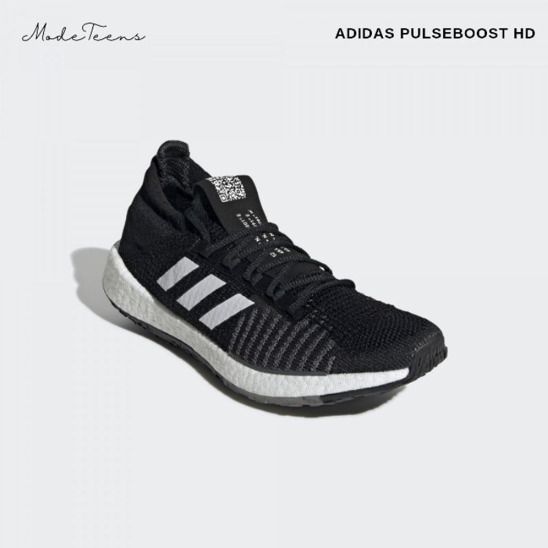 ADIDAS Pulseboost HD Shoes Black White Size 41