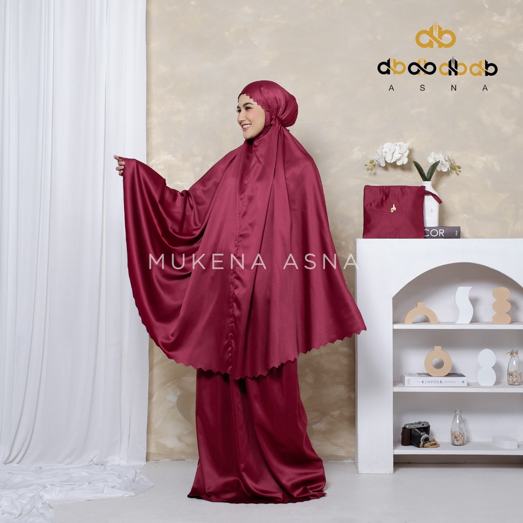 Mukena Dewasa Mewah Daily AsnaCollection٩٩ Laser Cut Premium