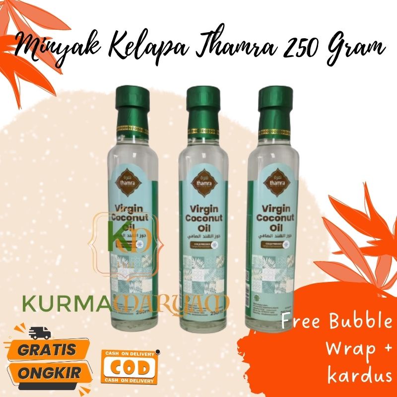 

Terbaru virgin coconut oil 250 ml thamra / Minyak kelapa murni asli / vco virgin coconut oil