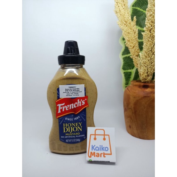 

FRENCH SQUEEZE HONEY DIJON MUSTRAD 12 OZ / 340GR